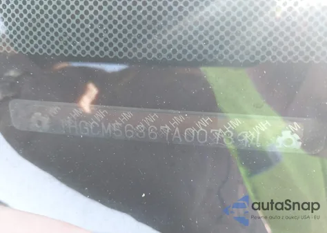 2007 Honda Accord 2.4 Se z USA, uszkodzony, nr VIN 1HGCM56367A007394